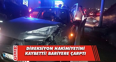 Dilovası’nda kaza! 1 kişi yaralandı