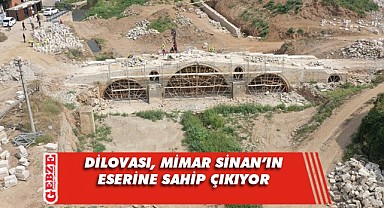 Dilovası'ndaki tarihi köprü restore ediliyor