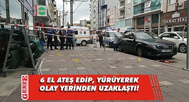 Gaziler Mahallesi'nde silahlı saldırı;1 yaralı