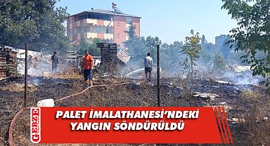 Gebze’deki yangının büyümesini gönüllü itfaiyeciler önledi