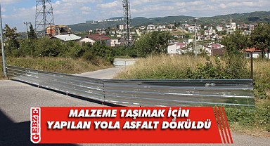 Geçici olarak yapılmıştı, kalıcıya çevirdiler
