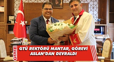 GTÜ'de rektörlük devir teslim töreni gerçekleşti