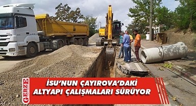 İSU’dan Çayırova’da önemli çalışmalar