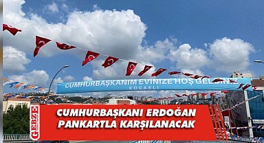 Karşılama hazırlıklar devam ediyor