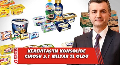 Kerevitaş, konsolide cirosunu yüzde 156 arttırdı