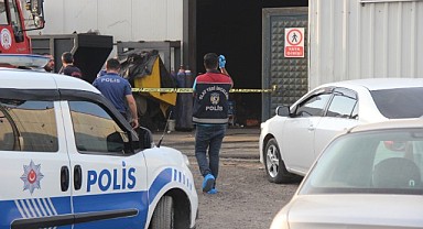 Kocaeli'ndeki fabrikada feci ölüm!