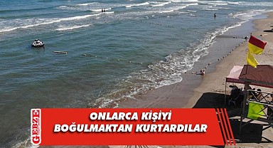 KOSKEM Darıca’da 6, Bayramoğlu’nda 7 kişiyi kurtardı