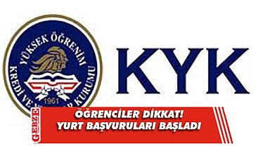 KYK başvuruları başladı