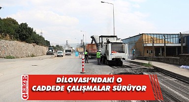 Liman Caddesi’nde üstyapı çalışması sürüyor