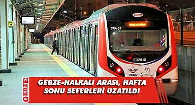 Marmaray seferleri hafta sonları 01.30'a kadar uzatıldı