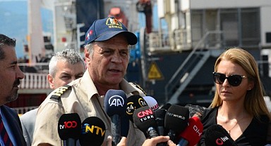Polarnet gemisinin kaptanı Derince'de konuştu