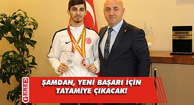 Şamdan, İslami Dayanışma Oyunları'nda tatamiye çıkacak!