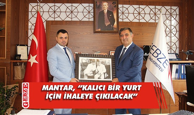 Sarıtoprak'tan Prof. Dr. Mantar'a 'hayırlı olsun' ziyareti