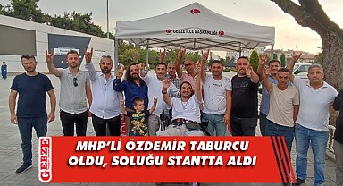 Taburcu olur olmaz sahalara geri döndü!