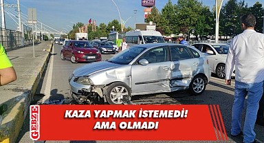 Ters şeride girdi, karşıdan gelen araçla çarpıştı!