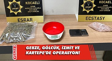 4 ilçedeki uyuşturucu operasyonunda 7 tutuklama