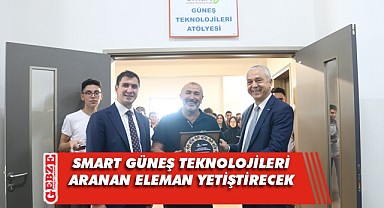 Adem Ceylan Final Teknik Koleji'ne yeni atölye