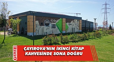 Akse Kitap Kahve'de çevre düzenlemesi yapılıyor