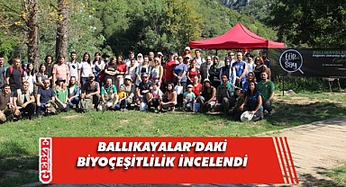 Ballıkayalar’da biyoçeşitlilik kayıt altına alındı