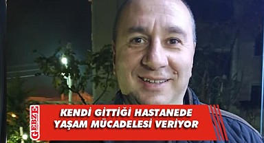 Beyin kanaması geçiren adam hastaneye kendi gitti!