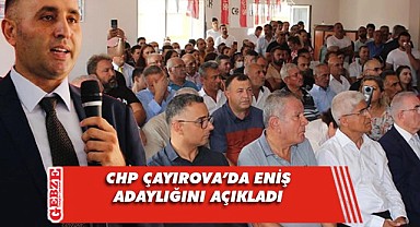 Binali Eniş, adaylık açıklamasını yaptı