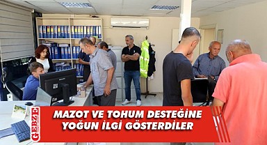 Büyükşehir’in çiftçilere desteği devam ediyor