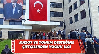 Büyükşehir'in üreticilere desteğine ilgi yoğun