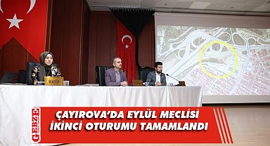 Çayırova'da Eylül ayı meclisi tamamlandı