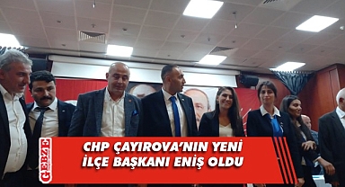 CHP Çayırova'nın yeni başkanı Eniş