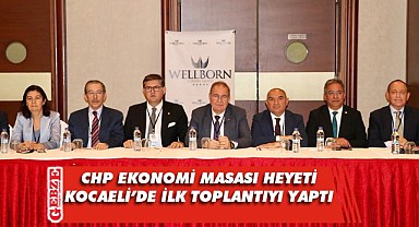CHP Ekonomi Masası heyeti, Kocaeli'de iş dünyasıyla buluştu