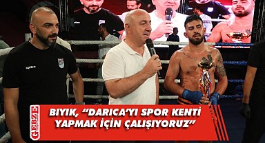 Darıca’da coşkulu Muay Thai Galası