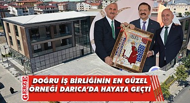 Darıca Hizmet Kompleksi resmen açıldı
