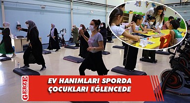 Darıcalı ev hanımları bu merkezde spor yapıyor