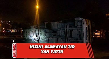 Dilovası’nda feci kaza! Trafik durdu