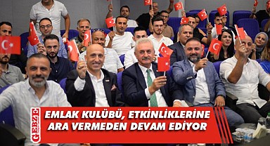 Emlak Kulübü'nün etkinlikleri hız kesmiyor