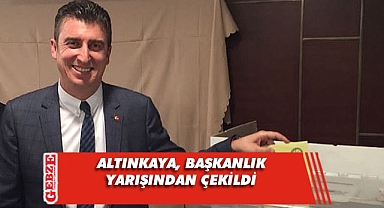 Ercan Altınkaya, GTO başkanlık yarışından çekildi