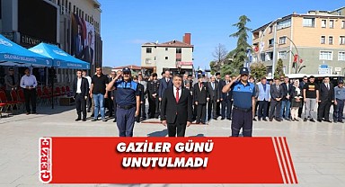 Gaziler Günü Dilovası'nda törenle kutlandı