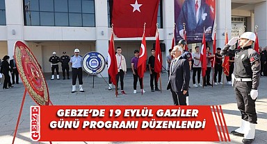 Gebze'de, Gaziler Günü etkinliği düzenlendi