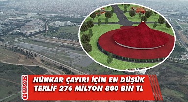 Gebze Hünkar Çayırı Projesi için teklif belli oldu