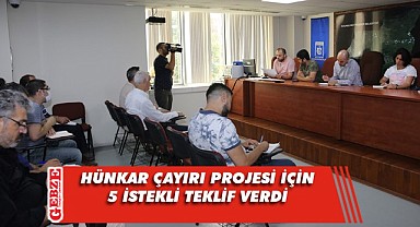 Gebze Hünkar Çayırı projesine 5 istekli teklif verdi