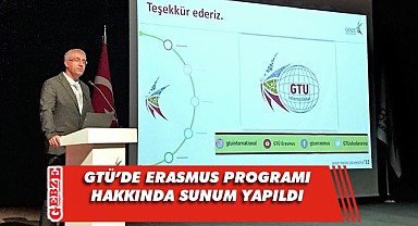 GTÜ'de Erasmus toplantısı yapıldı