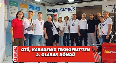 GTÜ, TEKNOFEST'te Kocaeli'yi başarıyla temsil etti