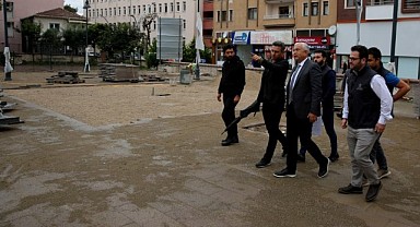 Gündoğdu, Karabali Meydanı projesini inceledi