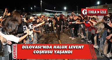 Haluk Levent, Dilovalı seyircilerin arasında konser verdi