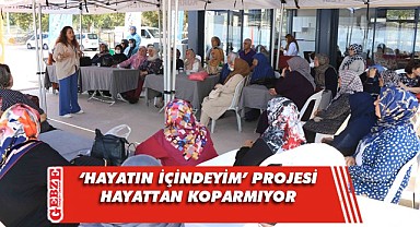Hayatın İçindeyim projesi büyük ilgi gördü