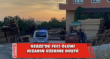 Hızarın üzerine düştü! Feci kaza