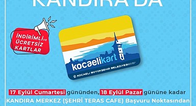 Kandıra’ya geçici seyahat kart ofisi açılıyor