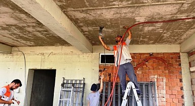 Kartepe Kent Meydanı Cami’nde çalışmalar sürüyor