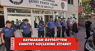 Kaymakam Özyiğit, Bilgili ve Poyrazoğlu'yla bir araya geldi