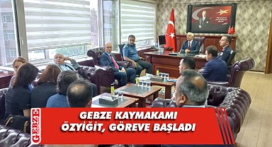 Kaymakam Özyiğit, kamu kurum müdürleriyle buluştu